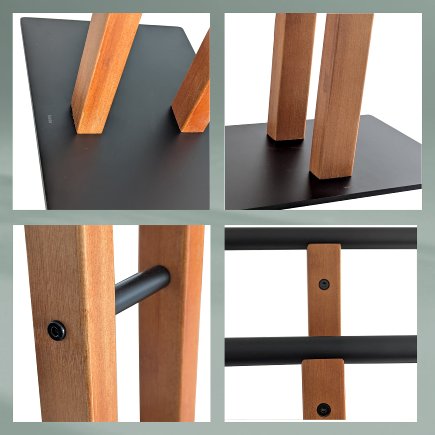 Towel holder Amir black