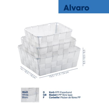 Basket set Alvaro 3 pcs.