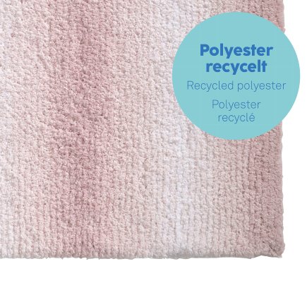 Tapis de bain Ombre bleu géle