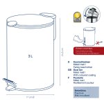 Dust bin Mats 3L