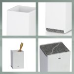 Becher Cube white