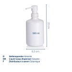 Soap dispenser Leonie white