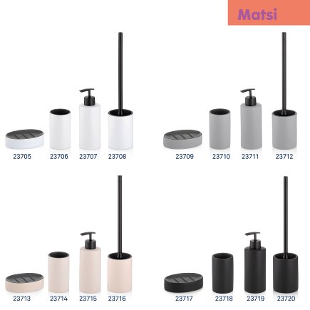 Set WC Matsi blanc