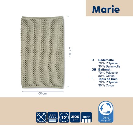 Badematte Marie
