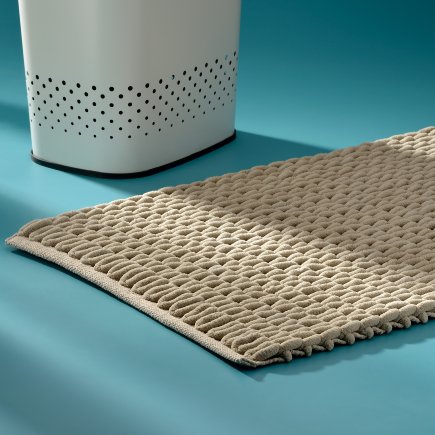 Tapis de bain Masha gris clair