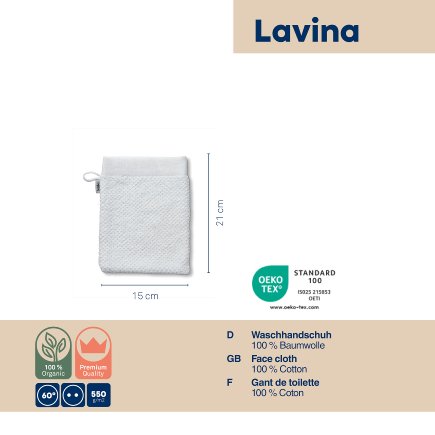 Face cloth Lavinia