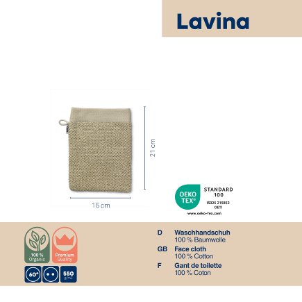 Face cloth Lavinia