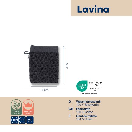 Face cloth Lavinia