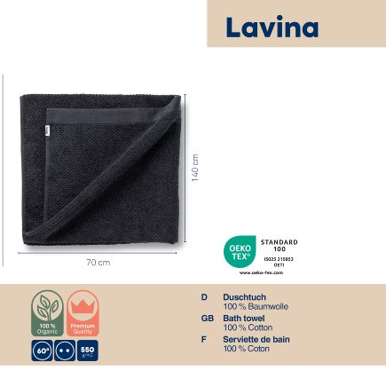 Serviette de bain Lavinia