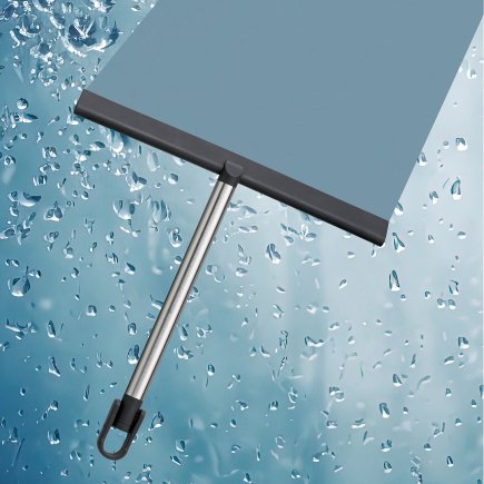 Bath wiper Tido silver