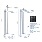 Devin towel rail
