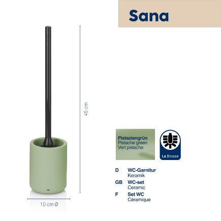 WC-Garnitur Sana