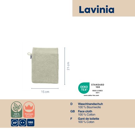 Waschlappen Lavinia