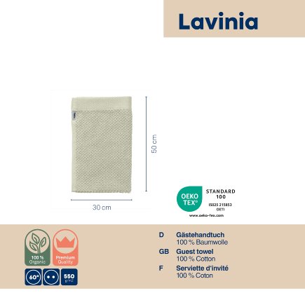Serviette d`invité Lavinia