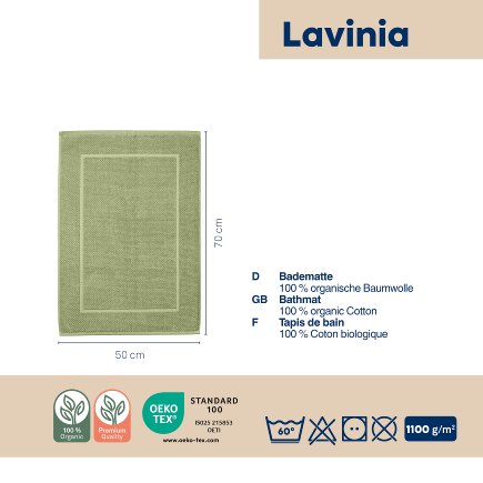 Tapis de bain Lavinia
