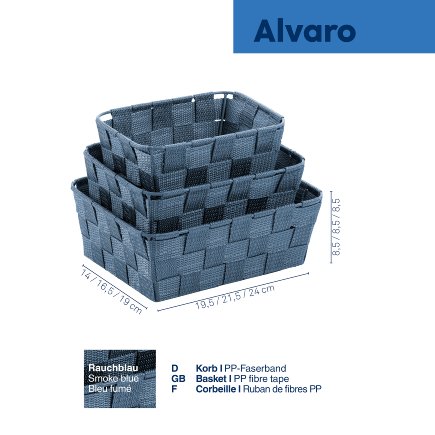 Korb-Set Alvaro 3tlg.