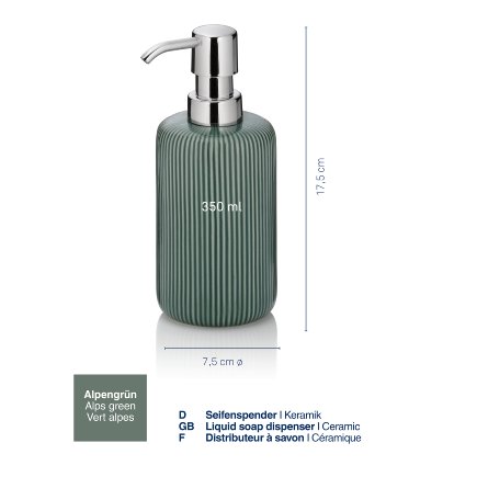 Liquid soap dispenser Ava