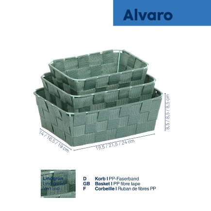 Korb-Set Alvaro 3tlg.