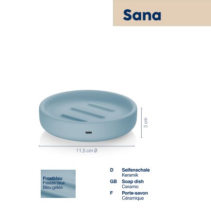 Seifenschale Sana