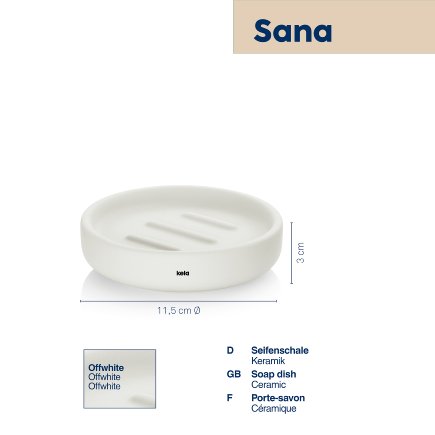 Seifenschale Sana