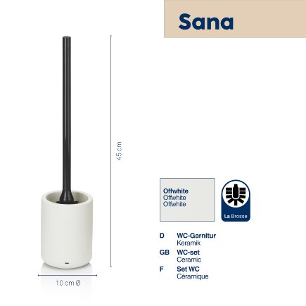 WC-Garnitur Sana