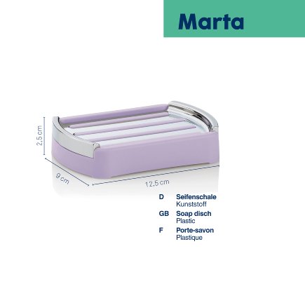 Soap dish Marta