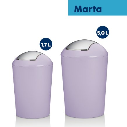 Schwingdeckeleimer Marta 1,7L