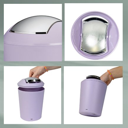 Schwingdeckeleimer Marta 1,7L