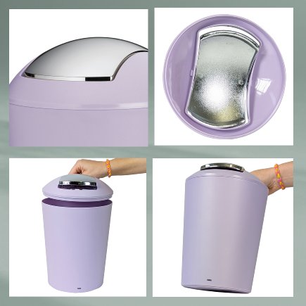 Schwingdeckeleimer Marta 5L