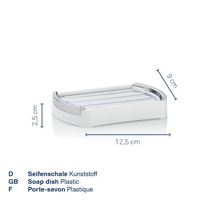 Soap dish Marta