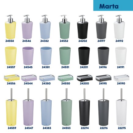Liquid soap dispenser Marta