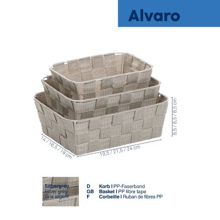 Korb-Set Alvaro 3tlg.
