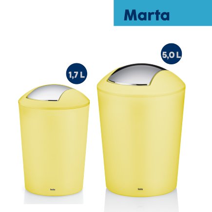 Poubelle cosmétique Marta 5L