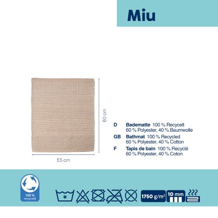Badematte Miu