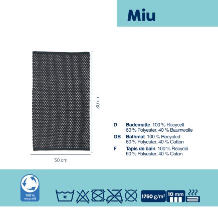 Badematte Miu