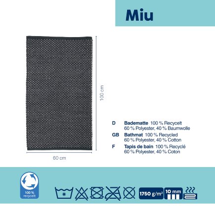 Badematte Miu