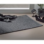 Tapis de bain Miu gris granit