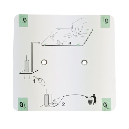 Bodenplatte zu 22490 Toilettengarnitur STYLE
