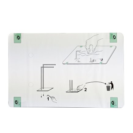 Bodenplatte Toilettengarnitur STYLE