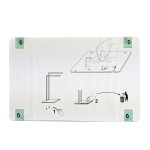 Bodenplatte Toilettengarnitur STYLE