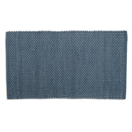 Tapis de bain Miu bleu fumée