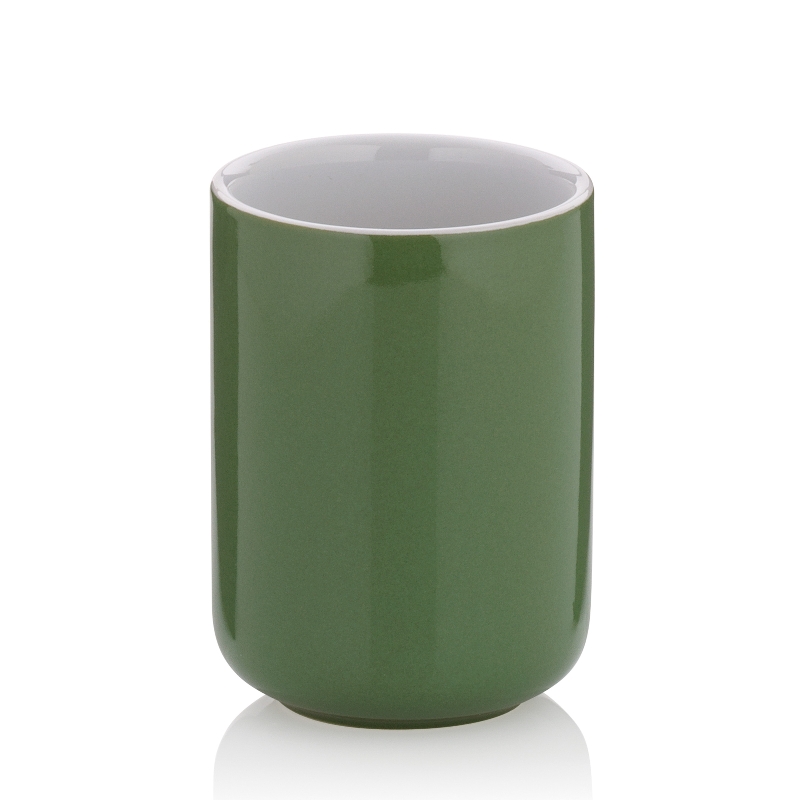 Kela Becher Isabella Keramik blattgrün 10,0cm 7,5cmØ