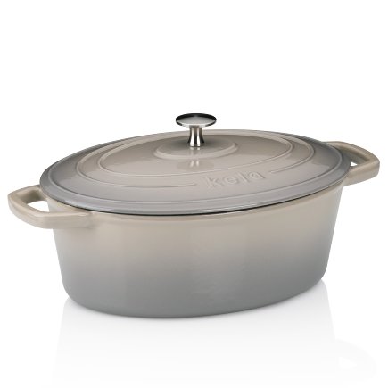 Cocotte Calido Oval Gris