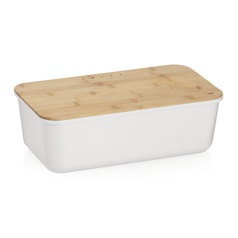 Kela Brotkasten Apart RecycelterPET-Kunststoff weiß 37,5x21,0x12,5cm