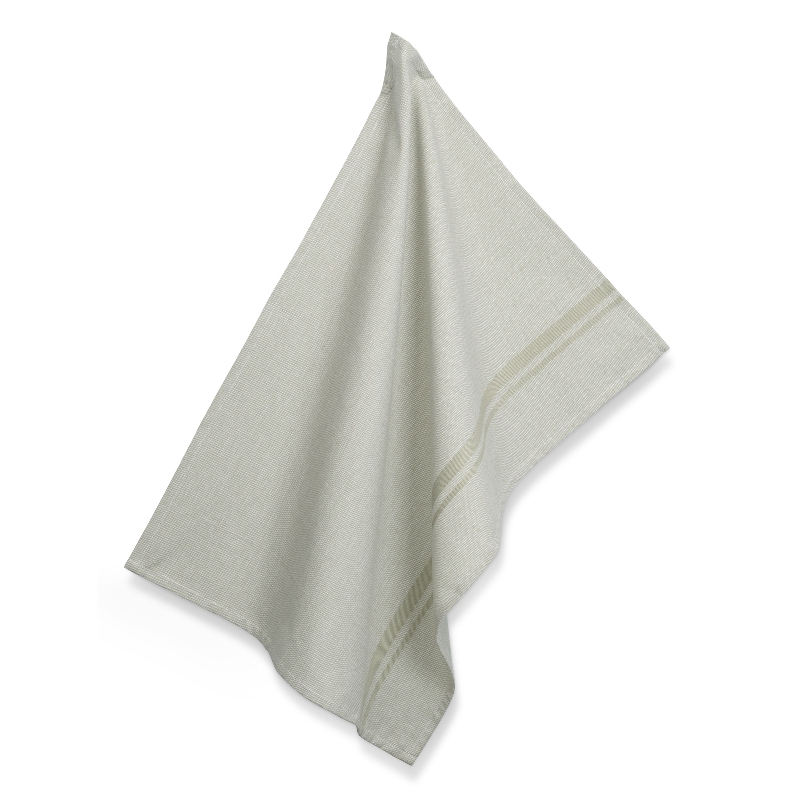 Kela Geschirrtuch Tia 100%Baumwolle rauchgrün 70,0x50,0cm