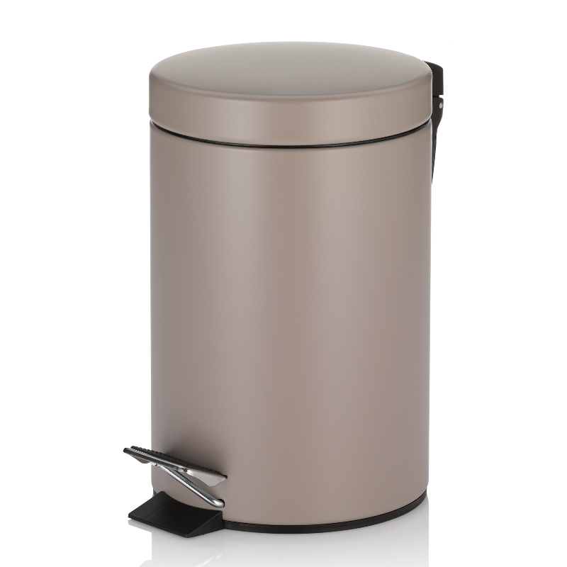 Kela Kosmetikeimer Monaco Metall cashmerebraun 26,0cm 17,0cmØ 3,0l