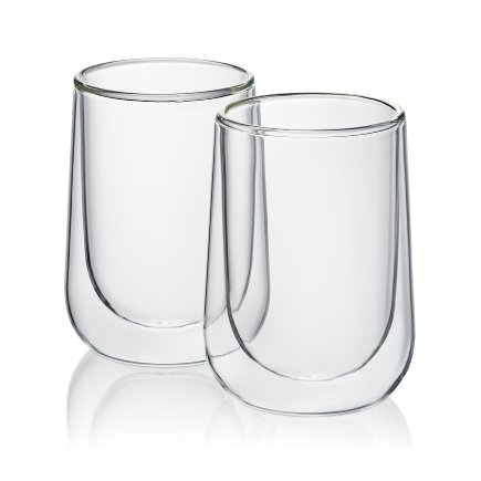 Latte-Macchiato glass Fontana set of 2