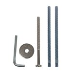 Schrauben-Set zu 22231 Toilettengarnitur SINERIO