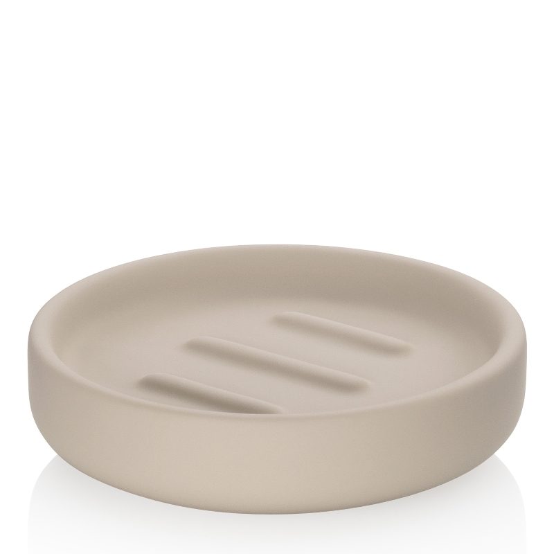 Kela Seifenschale Sana Keramik beige 3,0cm 11,5cmØ