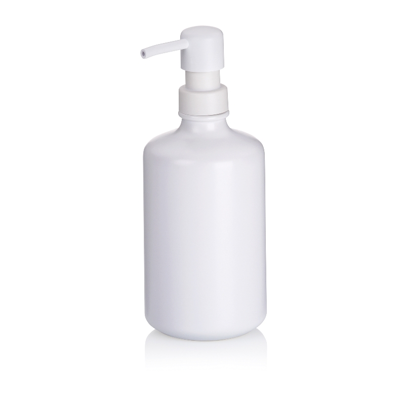 Kela Seifenspender Leonie Keramik weiß 20,0cm 8,5cmØ 500,0ml